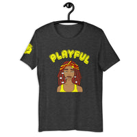 Playful Dread Girl (Unisex) T-Shirt