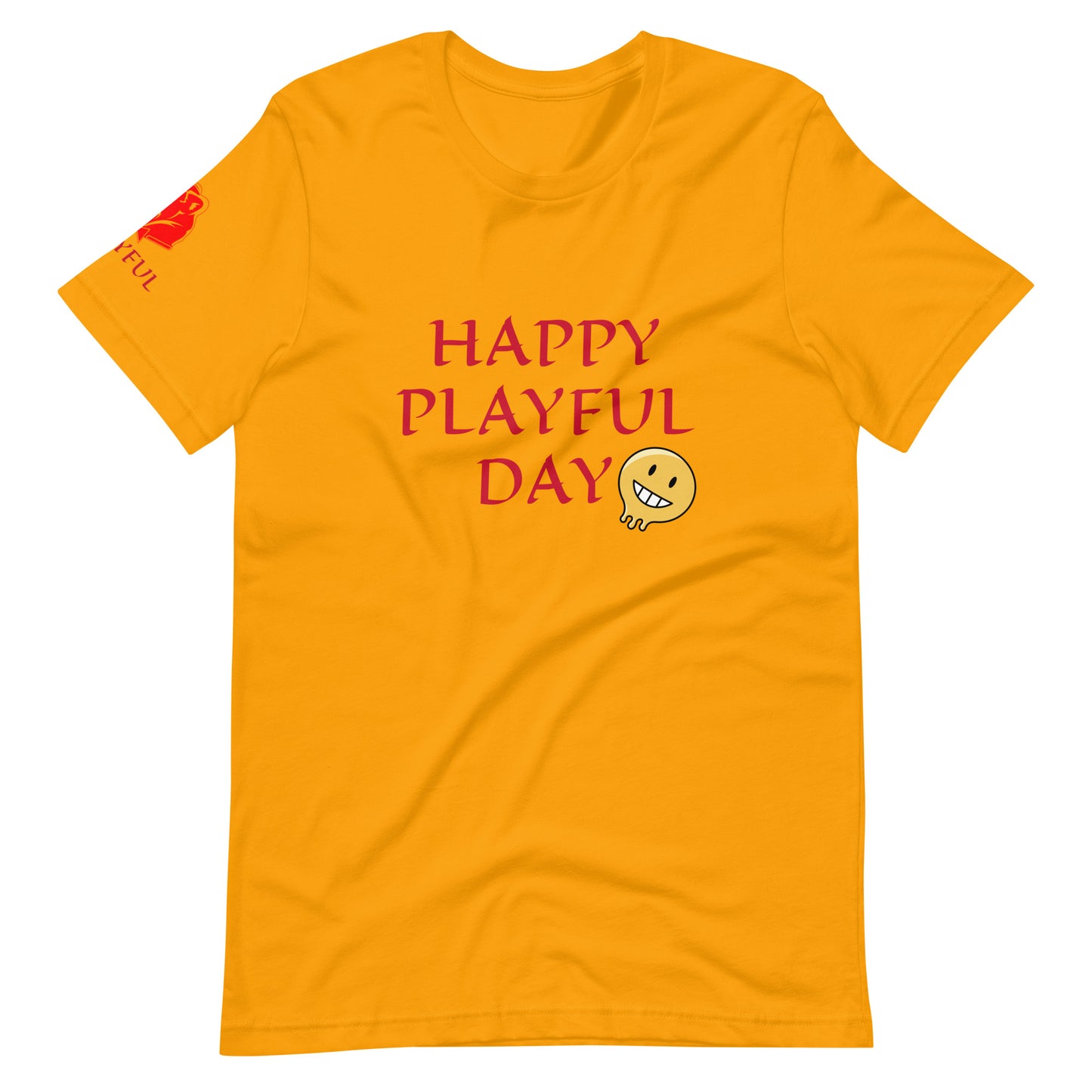 Happy Playful Day (Unisex) T-Shirt