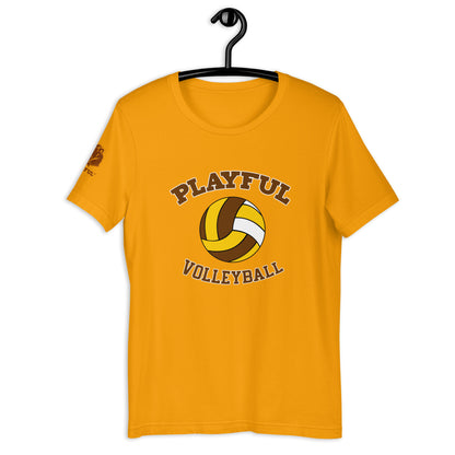 Playful Volleyball (Unisex) Tee