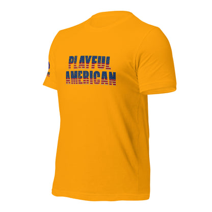 Playful American (Unisex) T-Shirt
