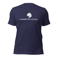 I'm Playful, But I Cry A Lot (Unisex) t-Shirt