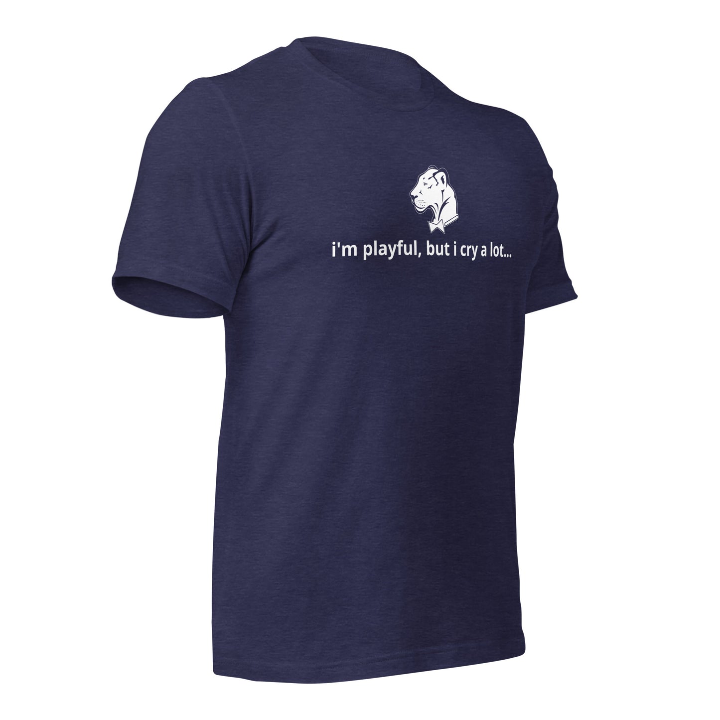 I'm Playful, But I Cry A Lot (Unisex) t-Shirt