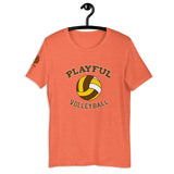Playful Volleyball (Unisex) Tee
