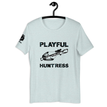 Playful Huntress - Black (Unisex) T-Shirt