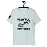 Playful Huntress - Black (Unisex) T-Shirt