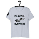 Playful Huntress - Black (Unisex) T-Shirt