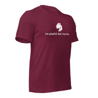 I'm Playful, But I Cry A Lot (Unisex) t-Shirt