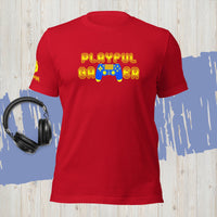 Playful Gamer - Yellow (Unisex) T-Shirt