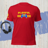 Playful Gamer - Yellow (Unisex) T-Shirt