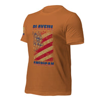 Playful American Rustic Flag (Unisex) T-Shirt