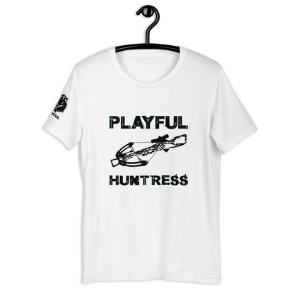 Playful Huntress - Black (Unisex) T-Shirt