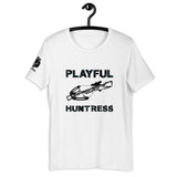 Playful Huntress - Black (Unisex) T-Shirt