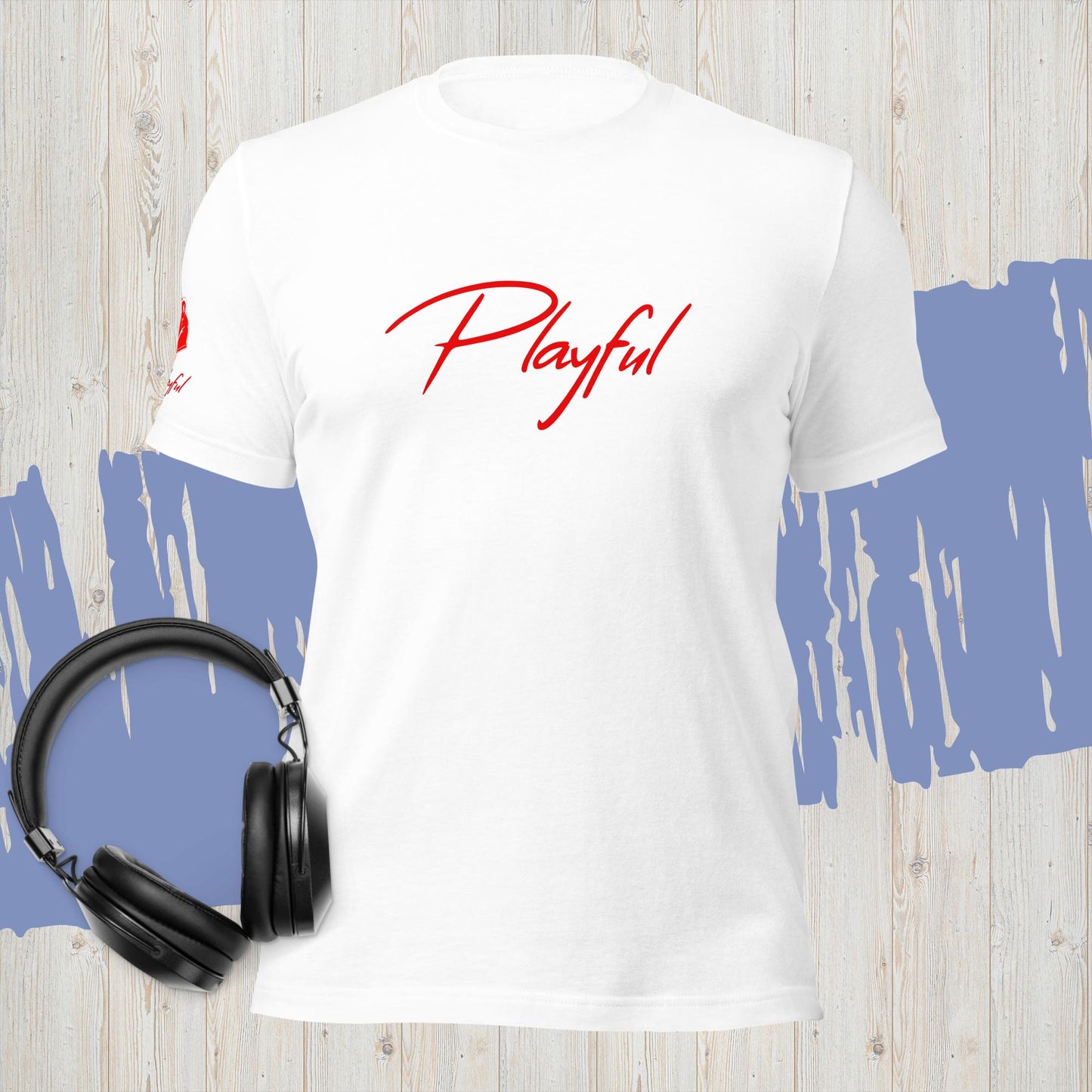 Playful Slanted (Unisex) T-Shirt