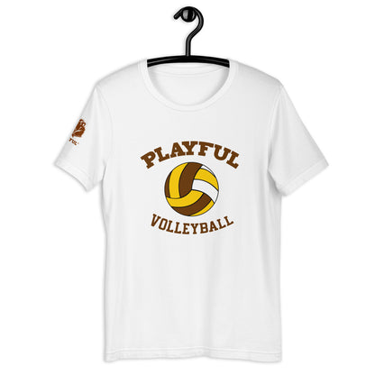 Playful Volleyball (Unisex) Tee