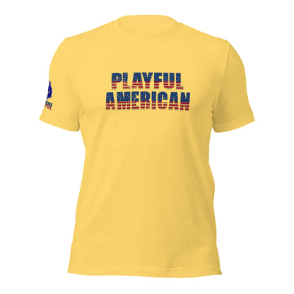 Playful American (Unisex) T-Shirt