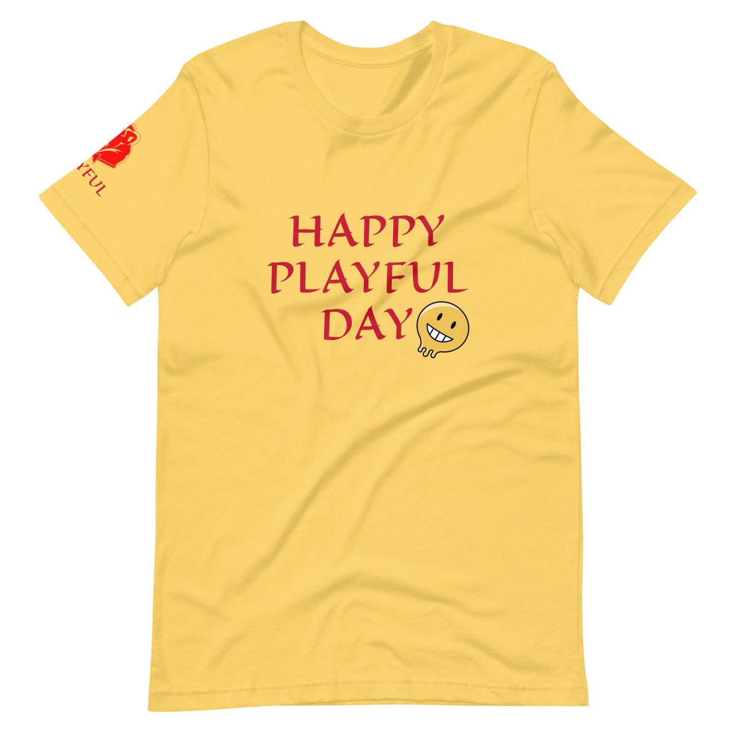 Happy Playful Day (Unisex) T-Shirt