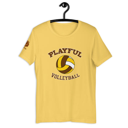 Playful Volleyball (Unisex) Tee