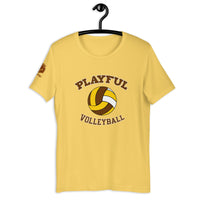 Playful Volleyball (Unisex) Tee