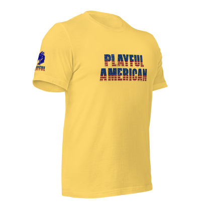 Playful American (Unisex) T-Shirt