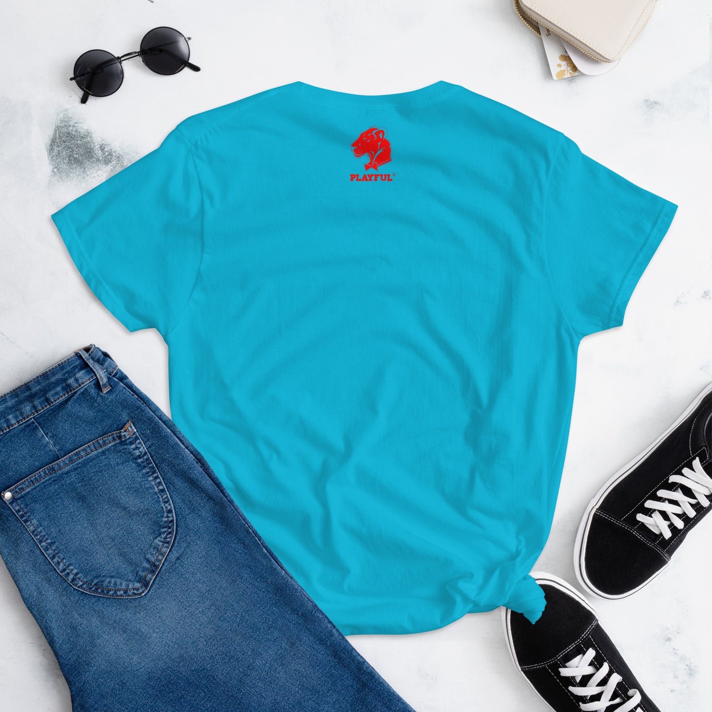 Playful Ladies Fitted Tee