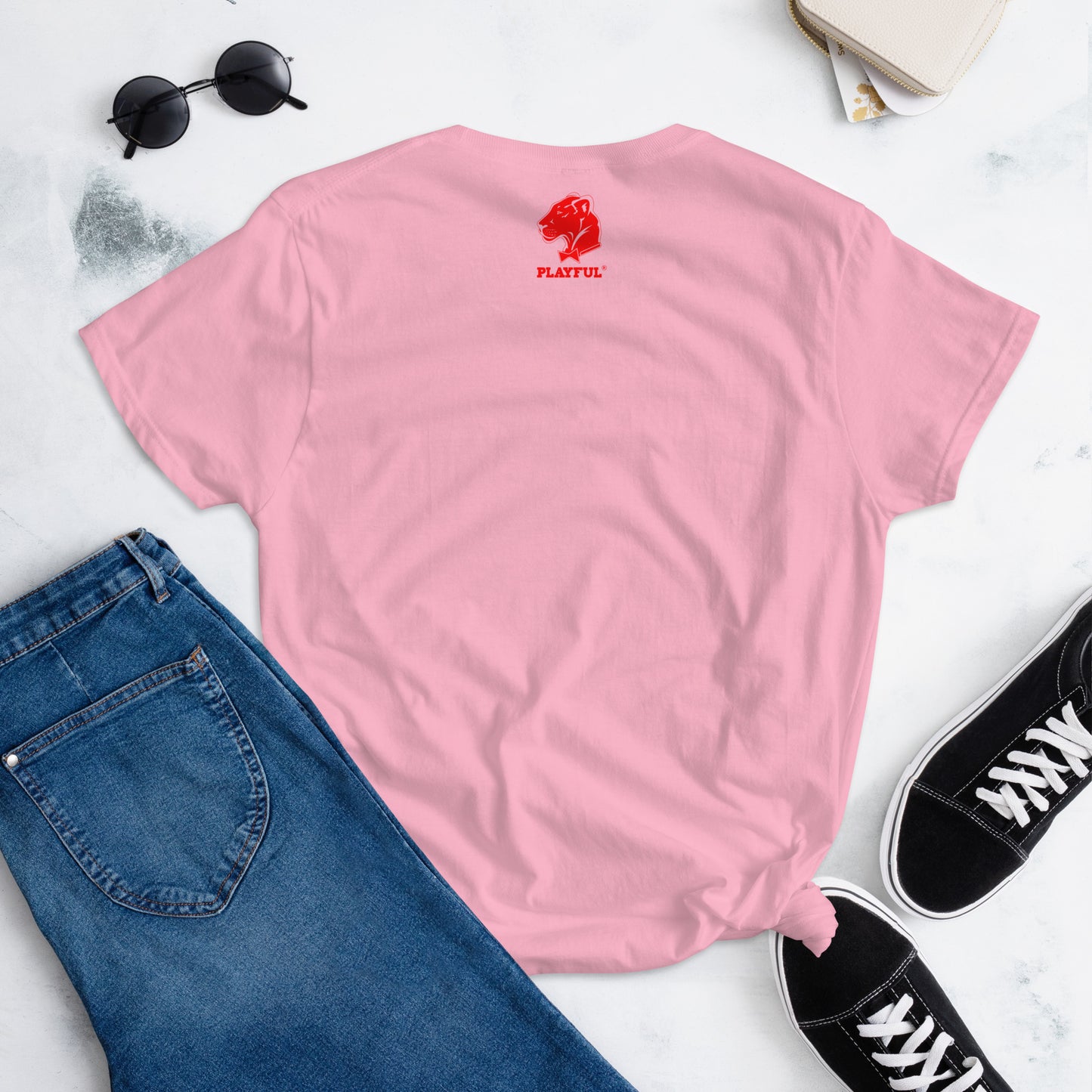 Playful Ladies Fitted Tee