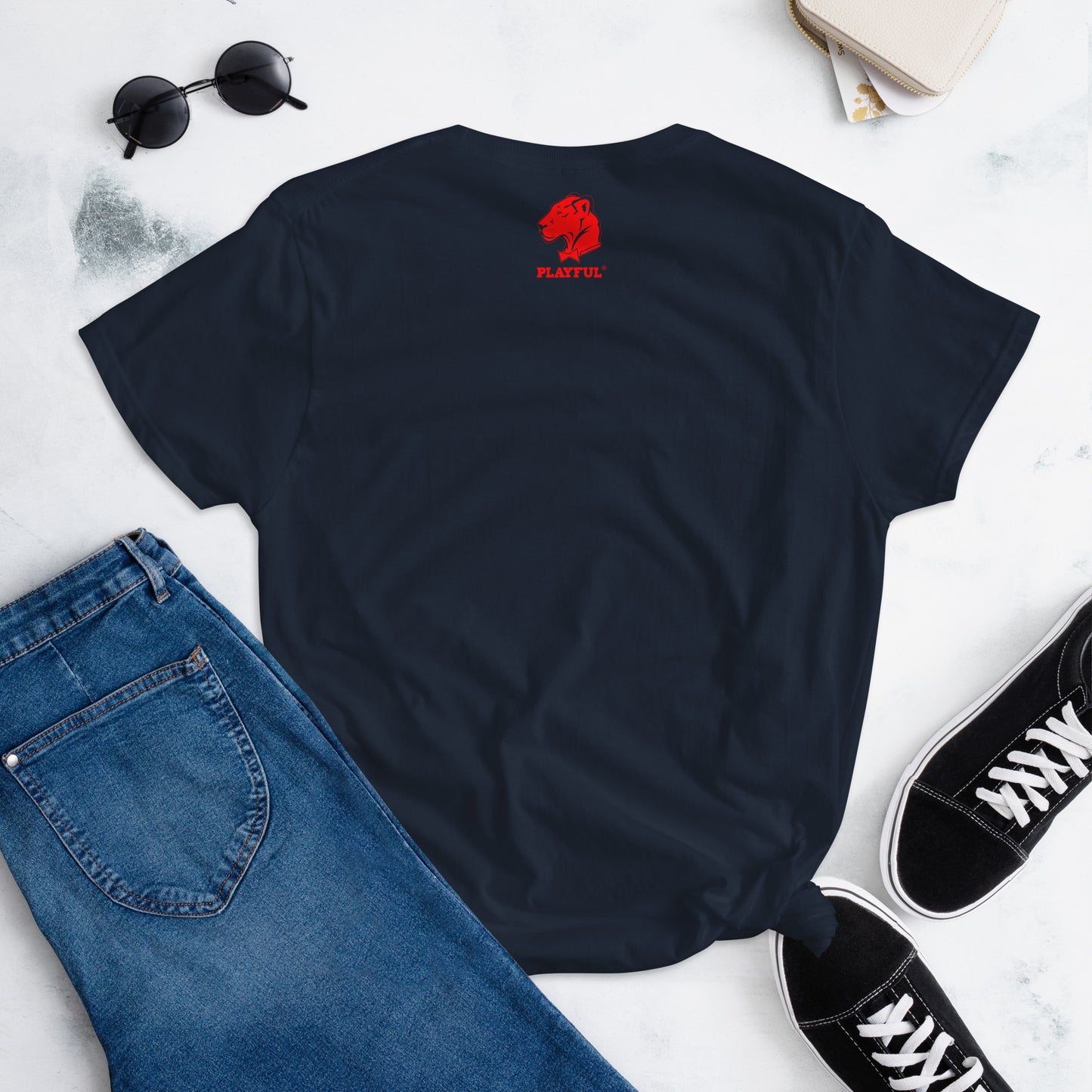 Playful Ladies Fitted Tee
