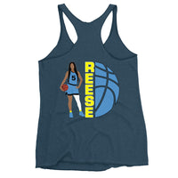 Playful Reese Ladies Racerback Tank
