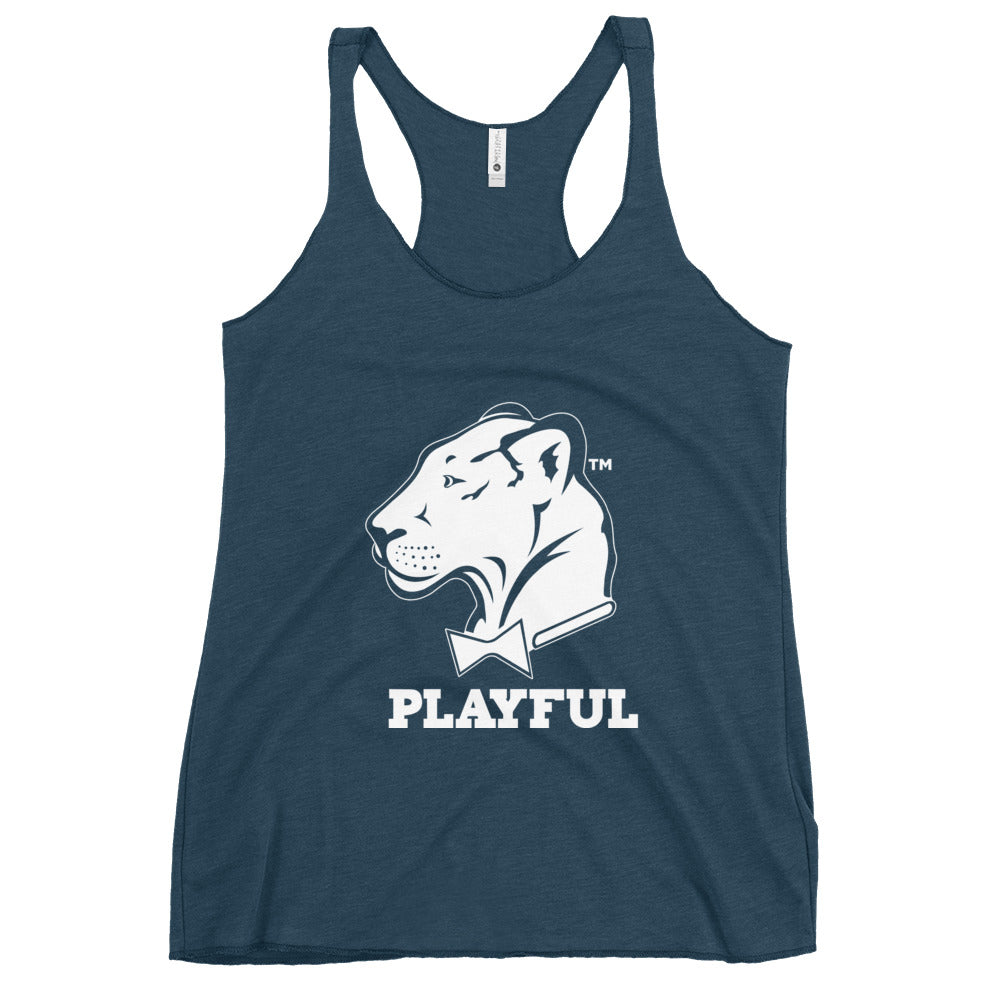 Playful (TM) Ladies Racerback Tank