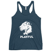 Playful (TM) Ladies Racerback Tank
