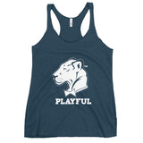 Playful (TM) Ladies Racerback Tank