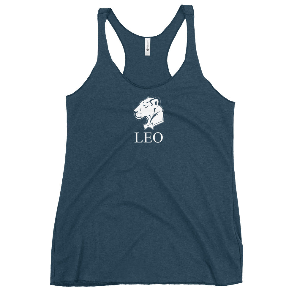 Ladies Playful Leo Racerback Tank