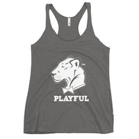 Playful (TM) Ladies Racerback Tank