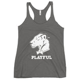 Playful (TM) Ladies Racerback Tank