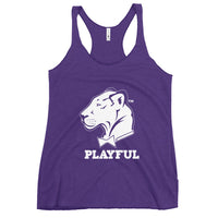 Playful (TM) Ladies Racerback Tank