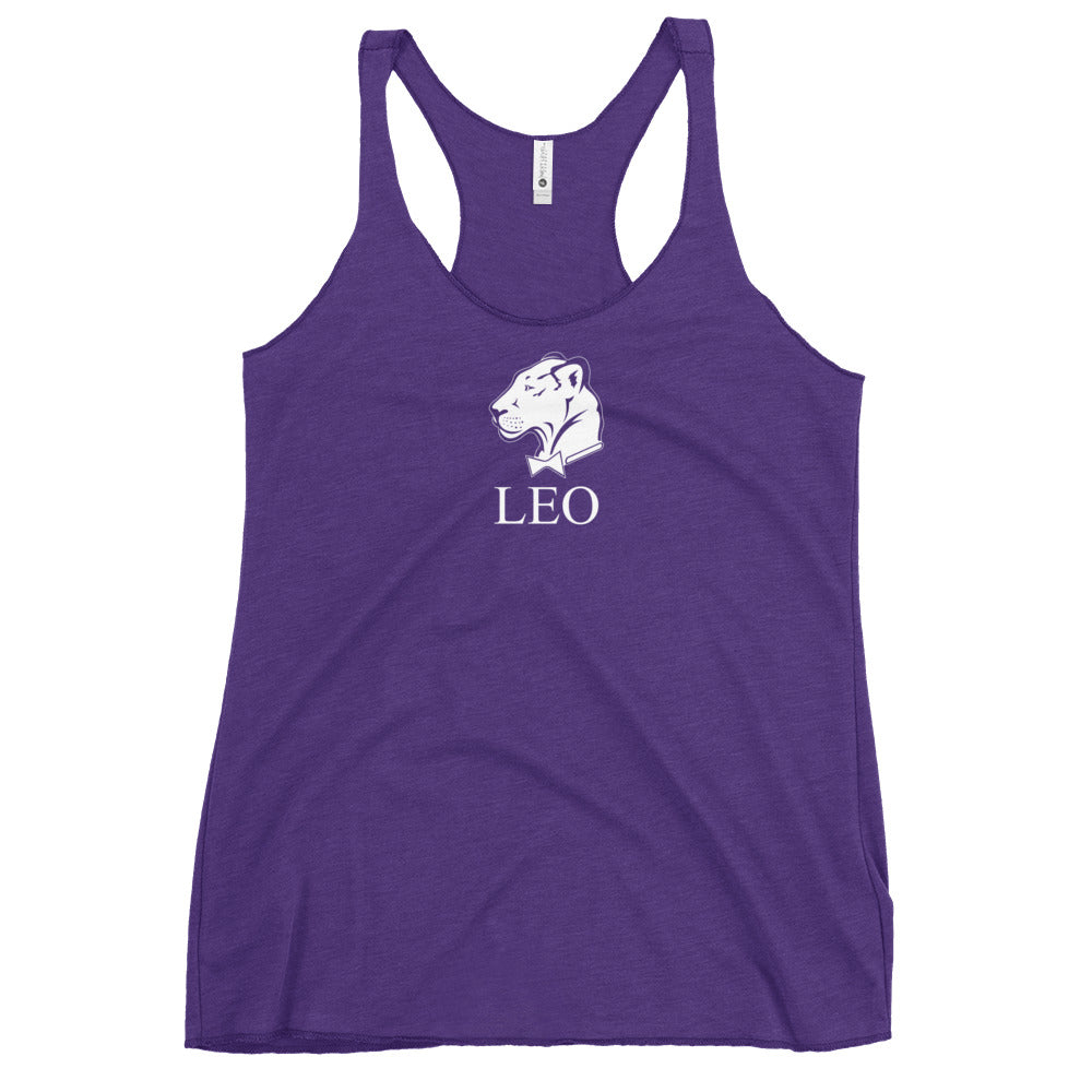 Ladies Playful Leo Racerback Tank