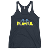 Playful Reese Ladies Racerback Tank