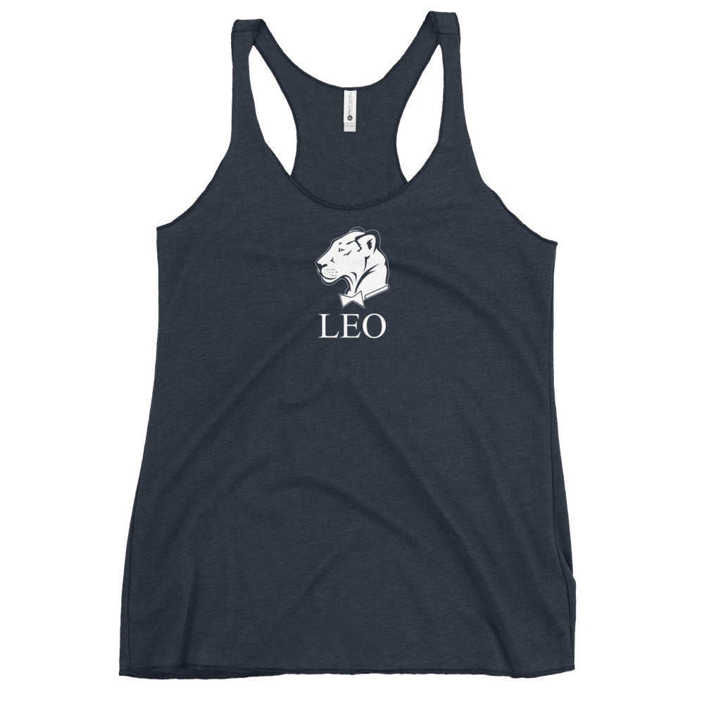 Ladies Playful Leo Racerback Tank