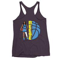 Playful Reese Ladies Racerback Tank