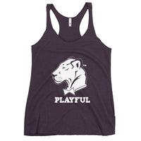 Playful (TM) Ladies Racerback Tank