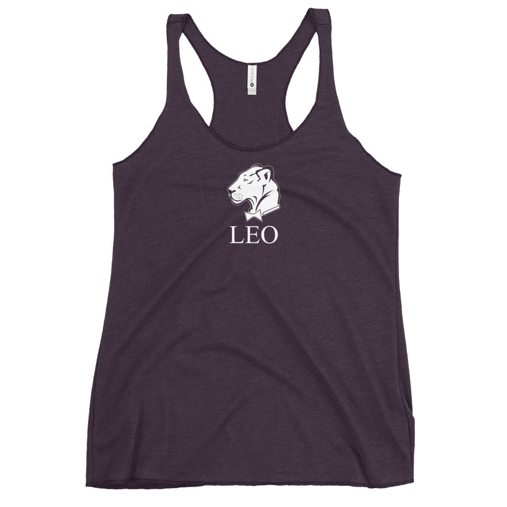 Ladies Playful Leo Racerback Tank