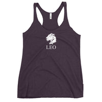 Ladies Playful Leo Racerback Tank