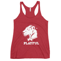 Playful (TM) Ladies Racerback Tank