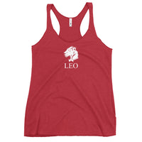 Ladies Playful Leo Racerback Tank
