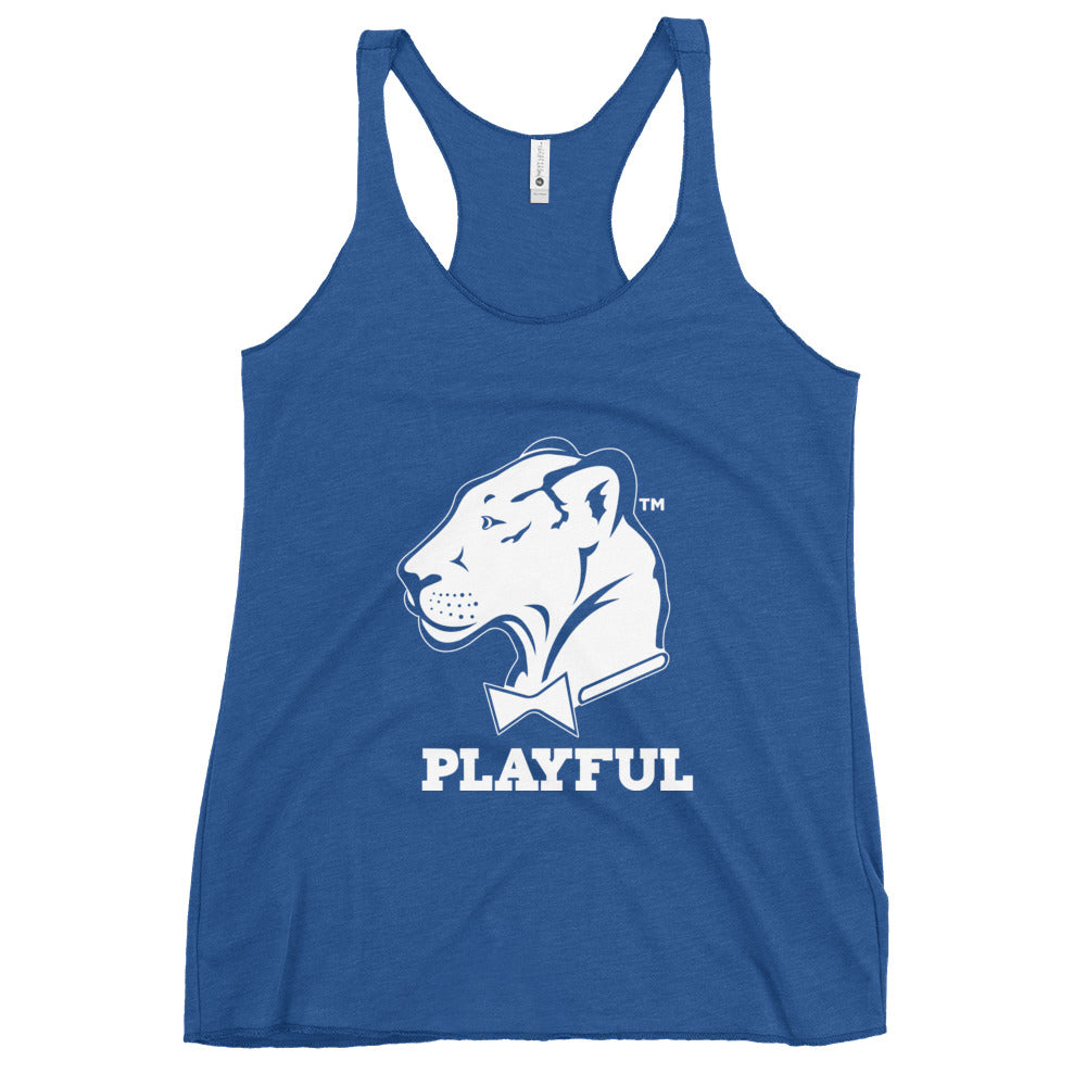 Playful (TM) Ladies Racerback Tank