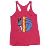Playful Reese Ladies Racerback Tank