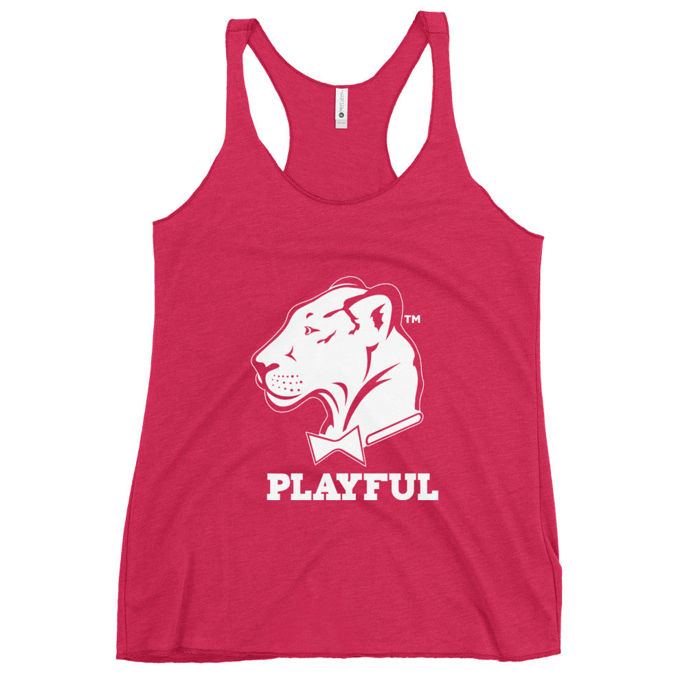Playful (TM) Ladies Racerback Tank