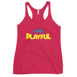 Playful Reese Ladies Racerback Tank