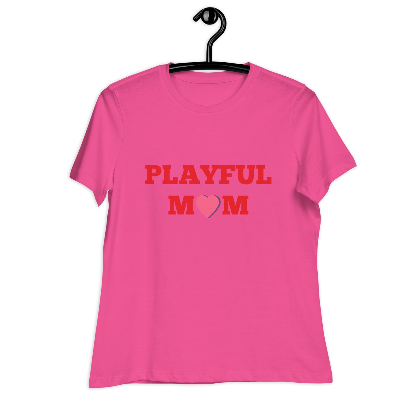 Playful Mom Ladies Relaxed T-Shirt