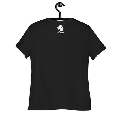 The World's Greatest Mom Is Playful Ladies Relaxed T-Shirt