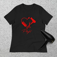 Playful Hair Stylist Ladies Relaxed T-Shirt